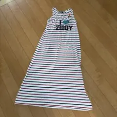 ZIDDY ノースリーブ ワンピース ボーダー 150のサムネイル