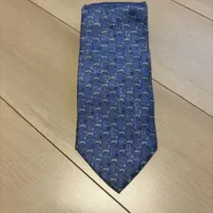 GIVENCHY ネクタイ ライオン柄 ブルー