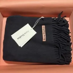 Acne Studios ウールマフラー 黒