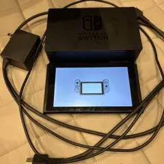 Nintendo Switch 本体 グレー ドック 動作確認済み - メルカリ
