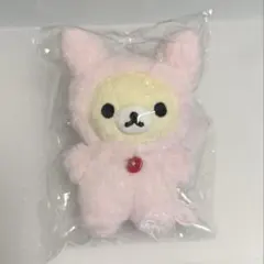 コリラックマとうさぎティータイム ココアウサギ ぶらさげぬいぐるみ