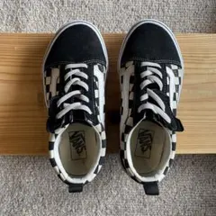 Vans チェッカー柄 スニーカー 20cm