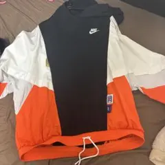 Nike フード付きジャケット XL オレンジ/ブラック