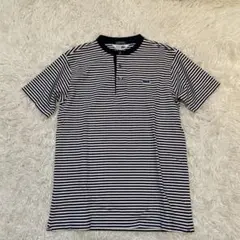 【希少品】新品！LACOSTE×SHIPS別注　青ワニ　ヘンリーネック Tシャツ