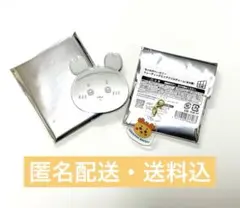 ちいかわ 古本屋 カニちゃん ミラーステッカー ミニアクリルチャーム ベーカリー