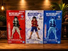 ONE PIECE BASE SHOP 一番くじ フィギュア 3種類セット