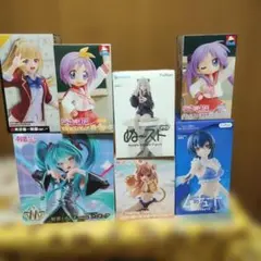 初音ミク T-most らき☆すた　とらどら　軽井沢恵　朝凪海　ホロライブ全7種 初音ミク T-most らき☆すた とらどら 軽井沢恵 朝凪海 ホロライブ全7
