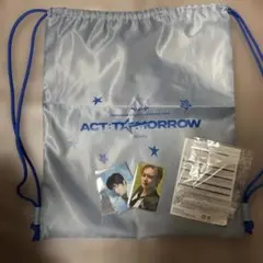 TXT プレミアムシート アプグレ 特典 ナップサック トレカ