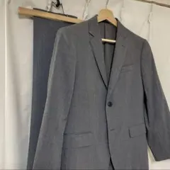 UNIQLO ストレッチウールスリムジャケット&パンツ メンズ ライトグレー