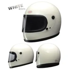 LEAD RX-20R ホワイトフルフェイスヘルメット【箱付き・新品】 リード工業 LEAD ヘルメット 族ヘル バイクヘルメット RX-200R フル