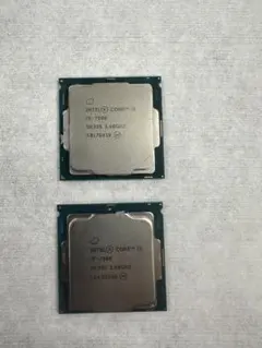 Intel Core i5-7500 CPU 2個