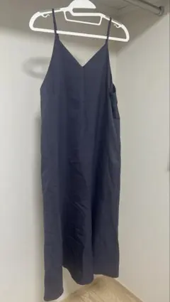 バックリボンキャミワンピース ネイビー