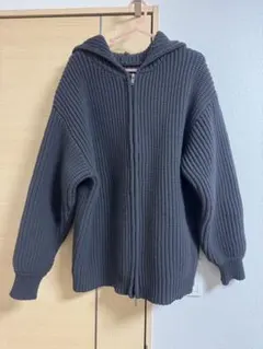 shushu シュシュ　フード付きニットコート　アウター　wayswill