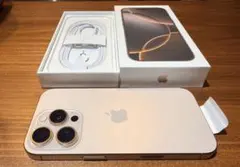 【超美品】Apple iPhone 16pro simフリー　デザートチタニウム