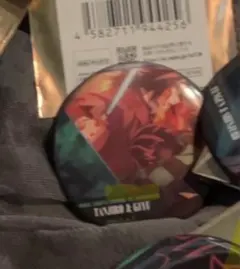 劇場版 鬼滅の刃 無限城編 ものがたる背中コレクション缶バッジ A 炭治郎　義勇