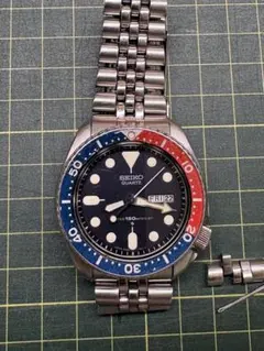 SEIKO 7C43-6010 セイコーダイバー レトロ ジュビリーブレス - メルカリ
