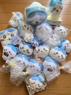 ちいかわ　ハチワレ　マスコット　ぬいぐるみセット 合計18点