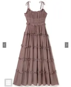 【美品】【値下げ】GRL ワッシャーティアードフリルワンピース[k8755w]