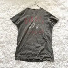 【DIESEL】 Tシャツ　半袖　モスグリーン　カーキ　サイズM