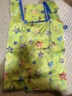 トイ・ストーリー エコバッグ 明るい緑色