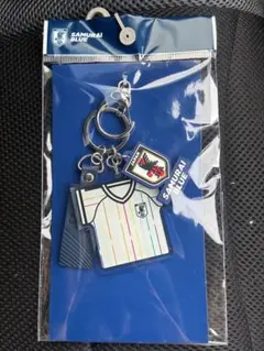 【限定品】サッカー日本代表 SAMURAI BLUE キーホルダー　しまむら