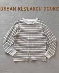 URBAN RESEARCH DOORSアーバンリサーチ ボーダー Tシャツ38