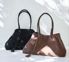 mite ノベルティ スエードバッグ