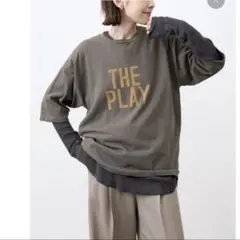 アパルトモン購入 レミレリーフ 22AW ボーダーロングスリーブTシャツ