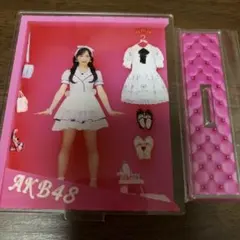 小栗有以 直筆サイン入りアクリルカードホルダーアクスタ AKB48special 小栗有以 直筆サイン入りアクリルカードホルダーアクスタ