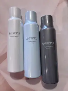 SHIRORU クリスタルホイップ 3種セット 洗顔料のサムネイル