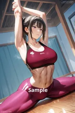 AI アート イラスト A4ポスター 【A1804】