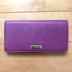 コールハーン　長財布　紫