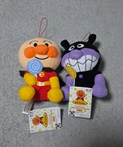 アンパンマン バイキンマン ぬいぐるみセット