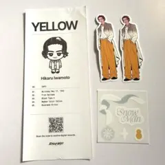 SnowMan ポップアップ 岩本照 ステッカー 相性診断