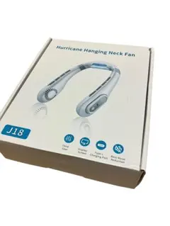 新品　首掛け扇風機 ネッククーラー ネックファン 携帯扇風機　冷感プレート付き