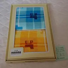 renoma タオルハンカチ ２枚セット