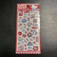 HELLO KITTY 立体シール 1シートボンボンドロップシール