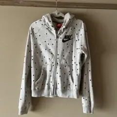 Nike ドット柄 ジップアップパーカー