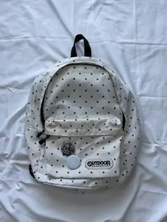 OUTDOOR PRODUCTSリュックホワイト　スター柄　星柄Y2K 缶バッジのサムネイル