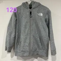 ノースフェイス☆パーカー　120 グレー