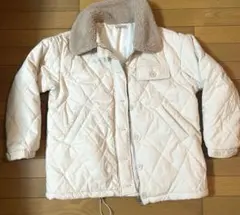 4064エコファーダウン　クリーム色