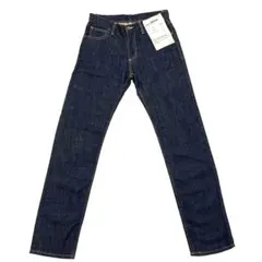 【新品】無印良品 MUJI オーガニックコットンデニム ストレート M 濃紺