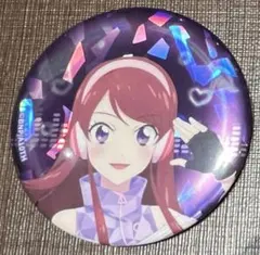 アイカツ HMV 缶バッジ 紫吹蘭