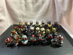 仮面ライダー　指人形　27体