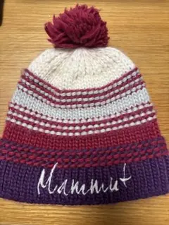 値下げしました⭐︎Mammut ボンボン付きニット帽