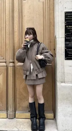 正規品THE TOE スカートBrixton Track Skirt