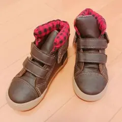 gap baby ハイカット ブーツ レザー風