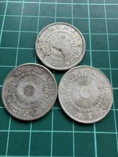 古銭 鳳凰50銭銀貨 8枚セット - メルカリ