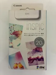 Canon iNSPiC用 ZINKフォトペーパー 20枚入