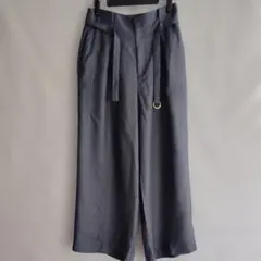 UNIFIED ARROWS ワイドパンツ 38サイズ ダークグレー